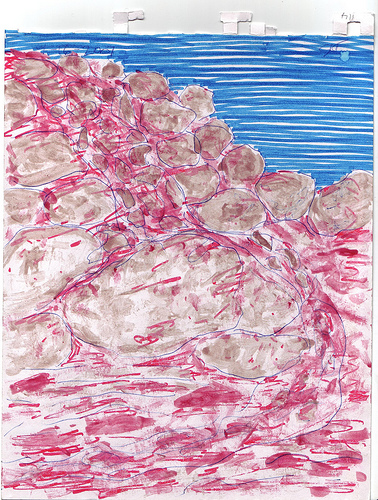 Rocks Watercolor
